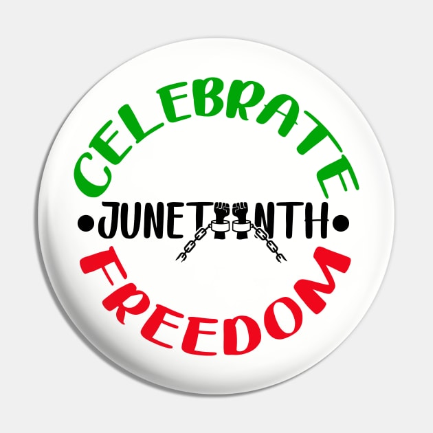 Juneteenth Pin by Voices of Labor