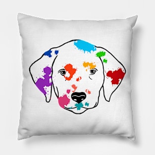 101 Color Drops Pillow