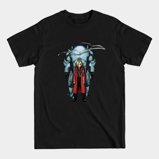 Discover Edward and Aplhonse Elric FullMetal Alchemist - Full Metal Alchemist - T-Shirt