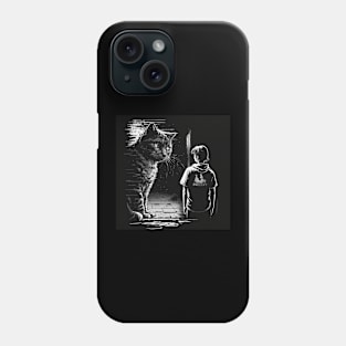 mysterious cat Phone Case