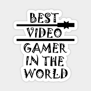 Best Video Gamer Magnet