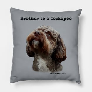 Cockapoo Dog Brother Pillow