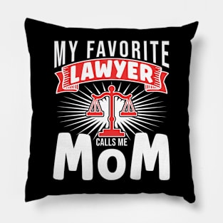 Lawyer Mom Pillow