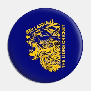 Sri Lanka Cricket The Lions Memorabilia Pin