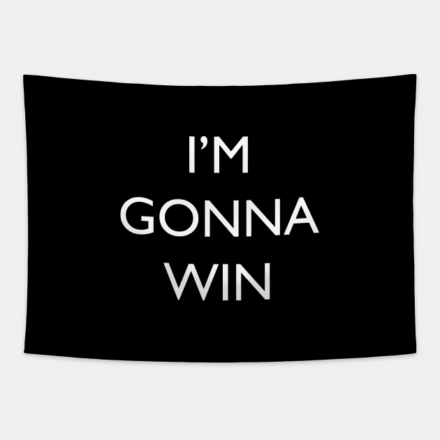 I'm gonna win Tapestry by Blacklinesw9