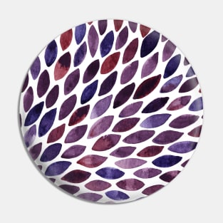 Watercolor brush strokes burst - purple autumn Pin