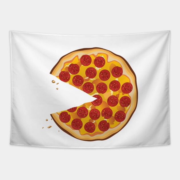 Food Refreshment Pizza Tasty Slice Tapestry by Kacica