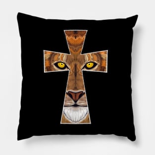 Lion cross Pillow
