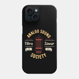 Retro Music Analog Sound Society Phone Case