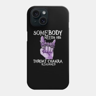 Yoga Chakra Brass Knuckles Funny Meditation Zen Statement Phone Case