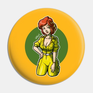 April O'Neil Pin