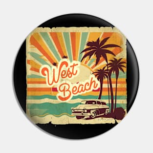 West Beach in Summer Pin