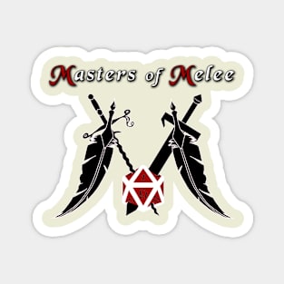 Masters of Melee LOGO Magnet