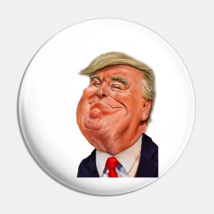 Trump character face Pin