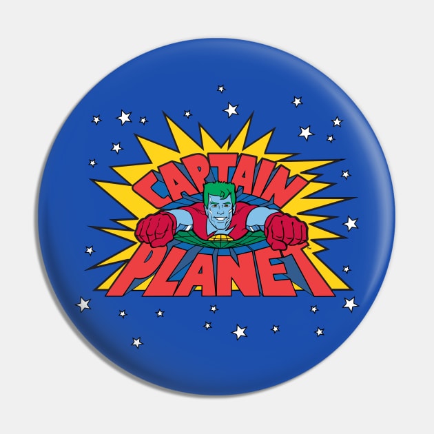 He's Our Hero Pin by CaptainPlanet