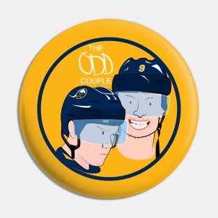 The Odd Couple Jeff Skinner and Jack Eichel Buffalo Sabres Pin