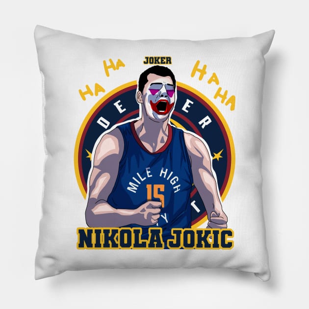 Nikola jokic Pillow by BINSU