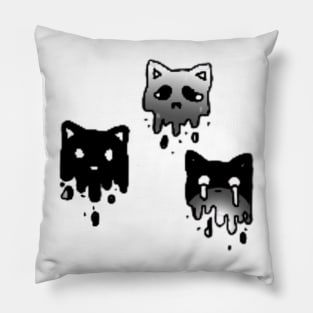 Ghost Cats Pillow