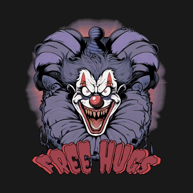 Clown. Free hugs by DragonDream