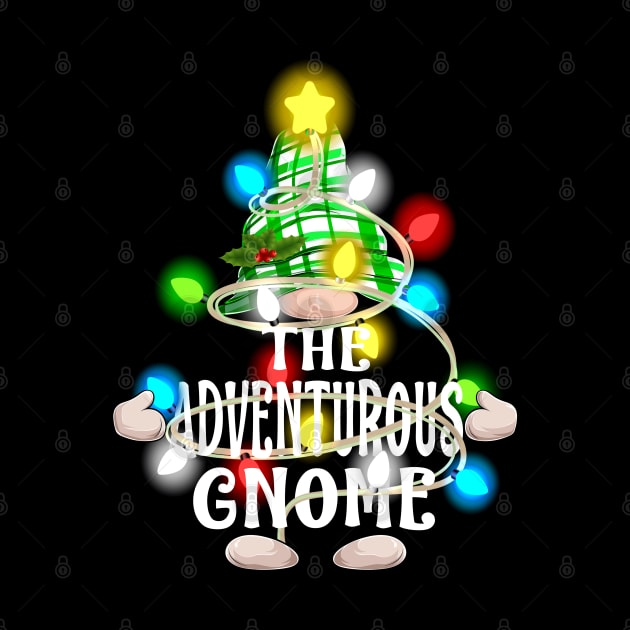 The Adventurous Gnome Christmas Matching Family Shirt by intelus