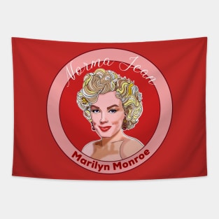 Norma Jean Marilyn Monroe Hollywood Starlet Tapestry