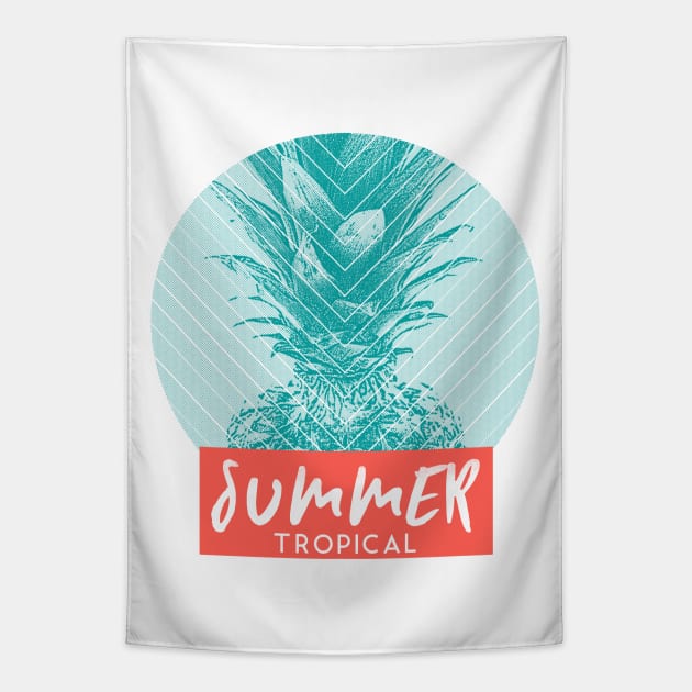 Summer Tropical Tapestry by Artisan