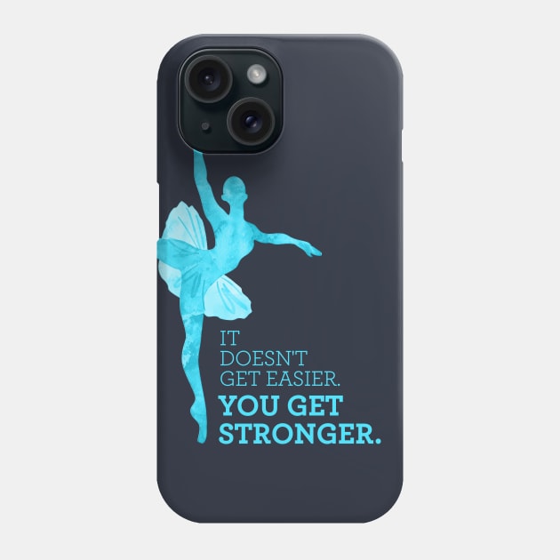 ballerina, ballet dancer, dance, ballet teacher coach Phone Case by OutfittersAve