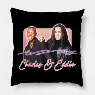 Charles & Eddie // 90s Style Fan Art Design Pillow