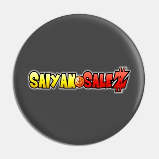 Saiyan SaleZ Text Pin