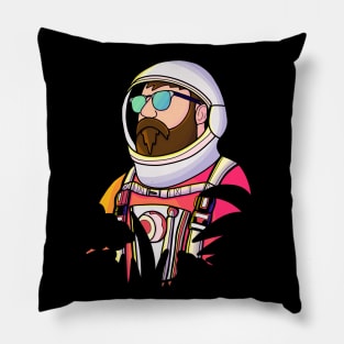 Cool dude astronaut Pillow