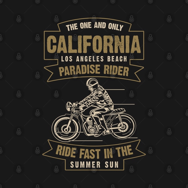 California Paradise Rider by JakeRhodes