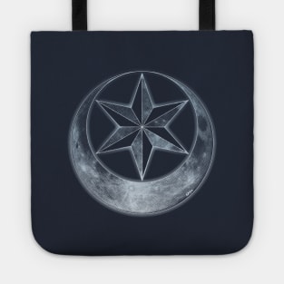 Moon Star - Blue Tote