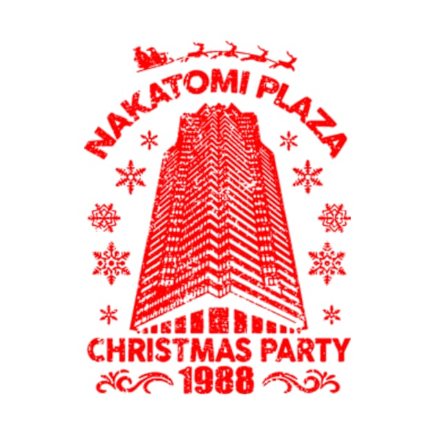 Nakatomi Plaza Christmas Party 1988 by TWISTED home of design