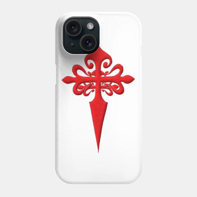 cross of santiago Phone Case by Talcomunca