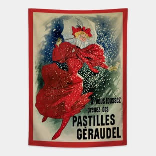 Pastilles Geraudel by Jules Chéret Tapestry