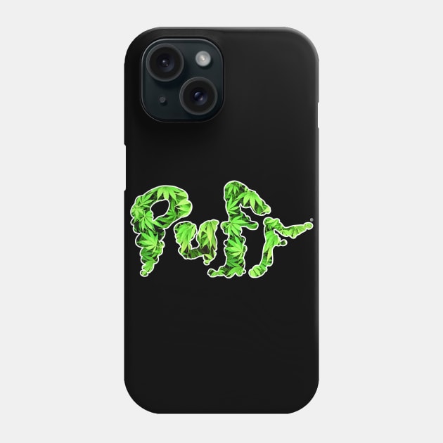 Puff Leaves Phone Case by Puff