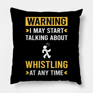 Warning Whistling Pillow