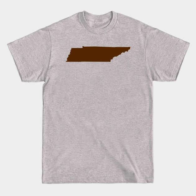 Discover Tennessee Brown - Tennessee - T-Shirt