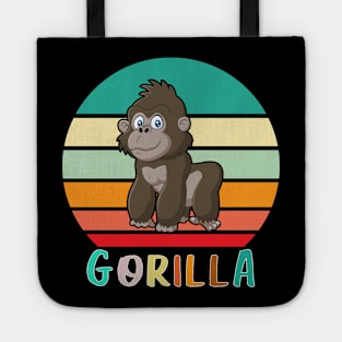 Vintage Retro Gorilla Tote