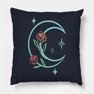 spring moon Pillow