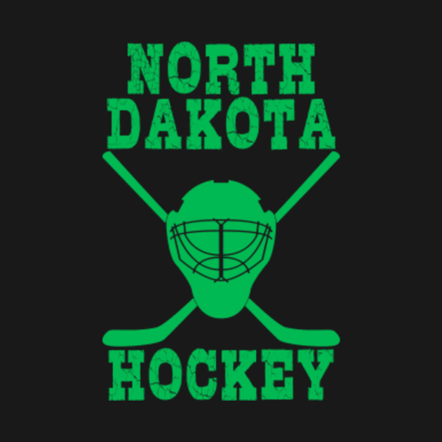 North Dakota Hockey North Dakota Hockey Kids Hoodie TeePublic