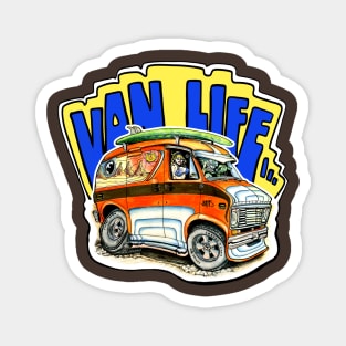 "Van Life" Sticker, Cali Magnet