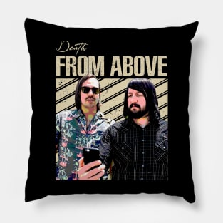 Vibrations in the Stratosphere Death From Band Tees Defy Gravity Pillow