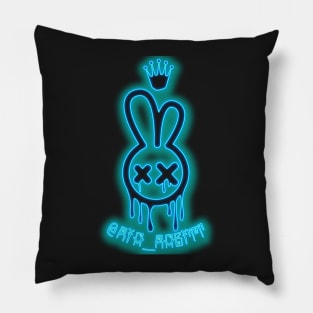 Ria Rabitt Blue Neon Glow Pillow