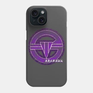 Arakawa Ward of Tokyo Japanese Symbol Distressed Phone Case