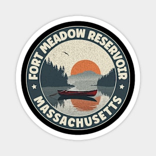 Fort Meadow Reservoir Massachusetts Magnet