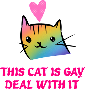 GAY CAT Magnet