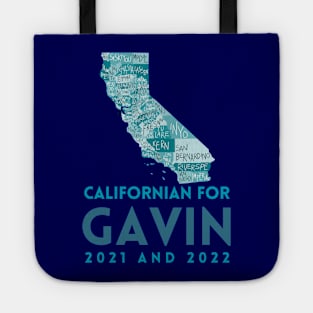 Californian For Governor Newsom Tote