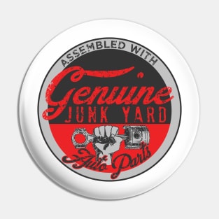 Junkyard Parts Pin