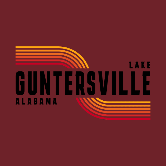 Lake Guntersville 80's Retro by Alabama Lake Life